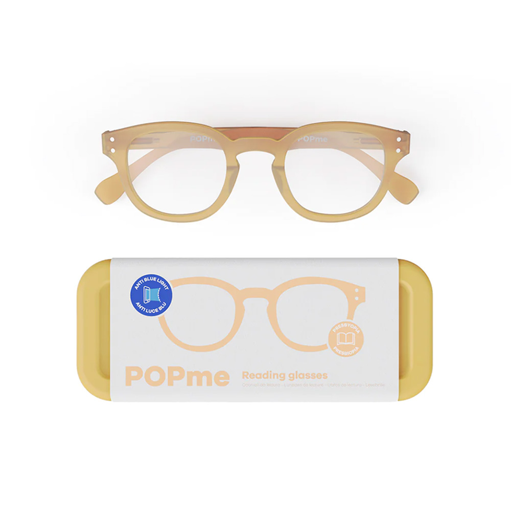 POPME - Γυαλιά Ανάγνωσης +2,5 yellow peach